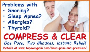 Stop Snoring with Compress and Clear